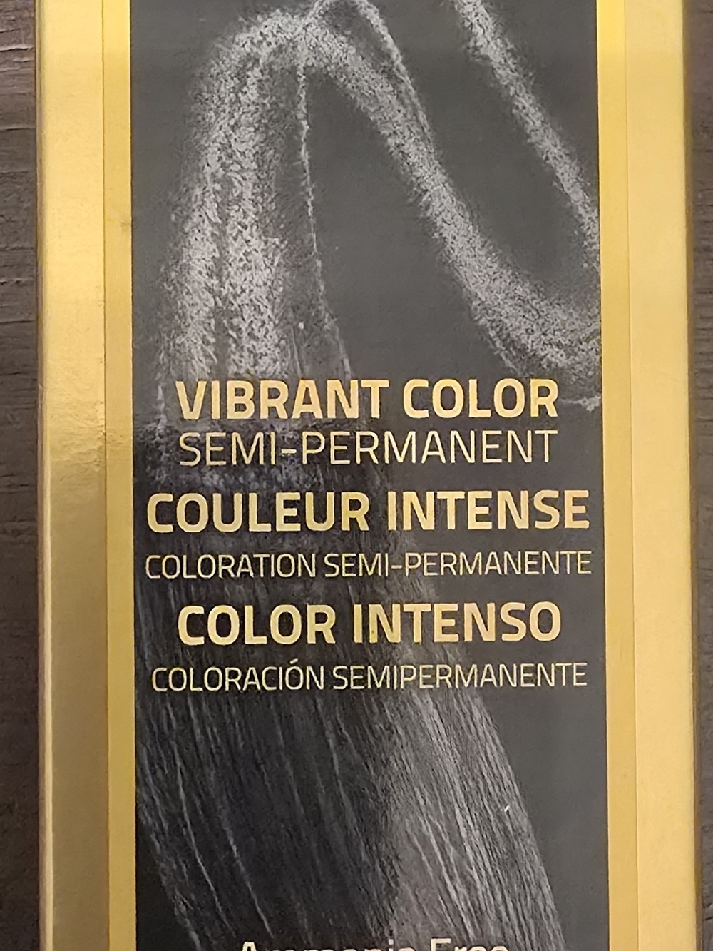 Semi-Permanent Vibrant Color Hair Dye - Chrome Color